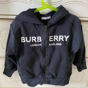 Burberry kid hoodie jacket